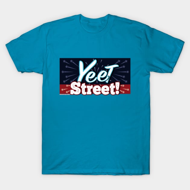 Yeet Street 2 T-Shirt by MikeCottoArt